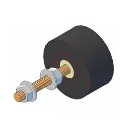 Rolle Nr. 180 – Rolle aus Gummi Ø80 mm | Hersteller KiJ