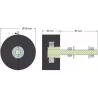 Rolle Nr. 180 – Rolle aus Gummi Ø80 mm | Hersteller KiJ