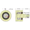 Rolle Nr. 262 – Stützrolle aus Kunststoff Ø70 mm für Maschinen von AVR | OEM AVR 4302.15.80 | Hersteller KiJ