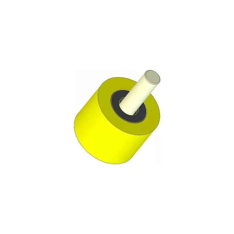 Rolle Nr. 283 – Stützrolle aus Kunststoff Ø80 mm für Maschinen von Dewulf | OEM Dewulf 2660001B | Hersteller KiJ