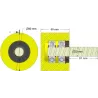 Rolle Nr. 283 – Stützrolle aus Kunststoff Ø80 mm für Maschinen von Dewulf | OEM Dewulf 2660001B | Hersteller KiJ