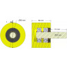 Rolle Nr. 285 – Stützrolle aus Kunststoff Ø80 mm für Maschinen von Dewulf | OEM Dewulf 2660001C | Hersteller KiJ