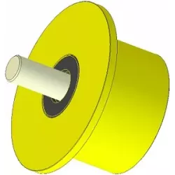 Rolle Nr. 289 – Stützrolle aus Kunststoff Ø90 mm für Maschinen von Dewulf | OEM Dewulf 2660012A | Hersteller KiJ