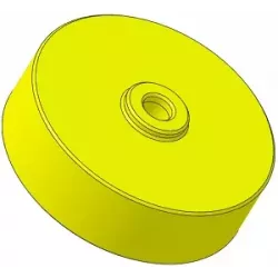 Rolle Nr. 317 – Rolle aus Kunststoff Ø100 mm für Maschinen von Guaresi | OEM Guaresi P7755190000 | Hersteller KiJ