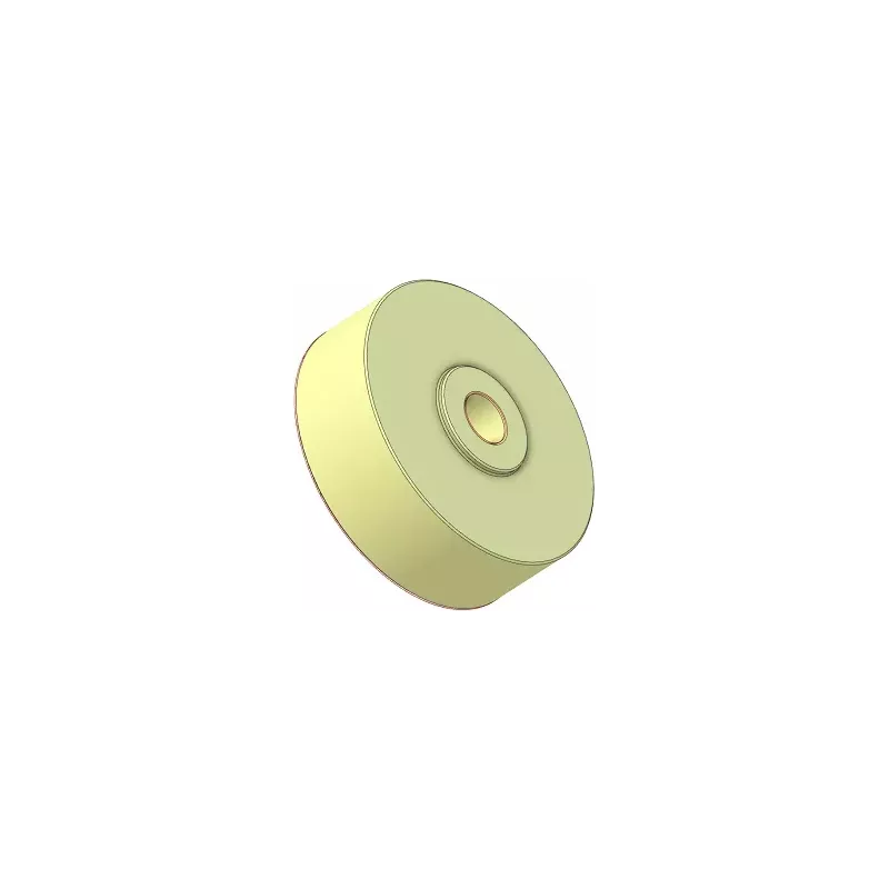 Rolle Nr. 329 – Stützrolle aus Kunststoff Ø80 mm für Maschinen von Sandei | OEM Sandei 81D14 | Hersteller KiJ