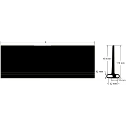Schaufel L-505 Teilung 33–50 mm – Schaufel von KiJ | Hersteller KiJ