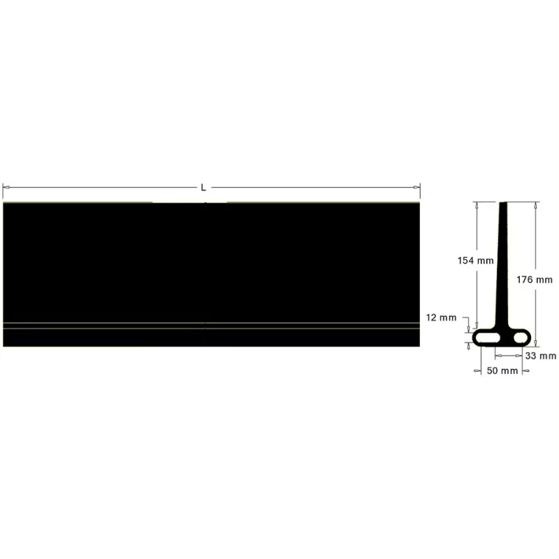Schaufel L-505 Teilung 33–50 mm – Schaufel von KiJ | Hersteller KiJ
