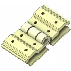 Bandverbinder verstärkt für Gurt 60 mit Blech – Bandverbinder von KiJ | Hersteller KiJ