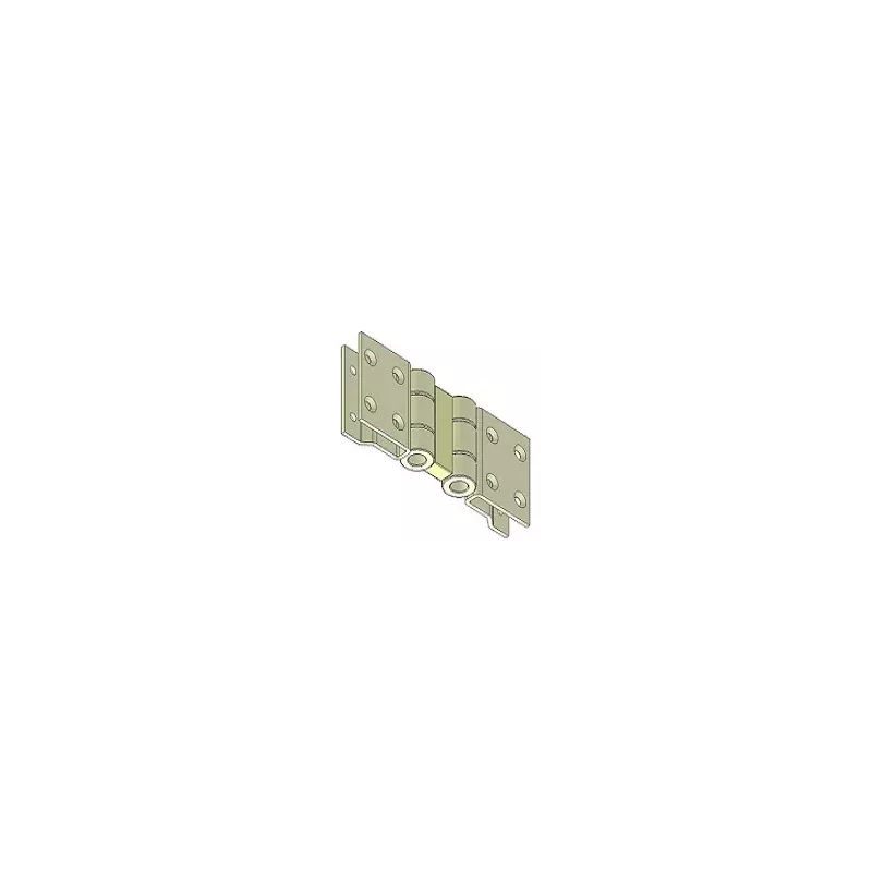 Bandverbinder verstärkt, gebogen, für 2 Stäbe und Gurt 60 – Bandverbinder von KiJ | Hersteller KiJ