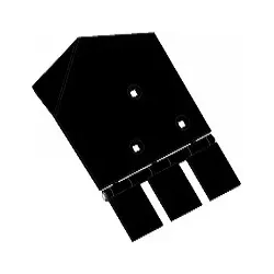 Schar rechts 8-250-255P – Schar für Kartoffelroder von Wuhlmaus | OEM Wuhlmaus 0000214300 | Hersteller KiJ